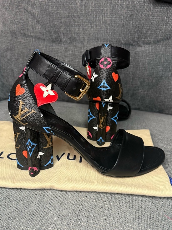 Louis Vuitton Shoes - Louis Vuitton monogram multicolor Game On silhouette sandals